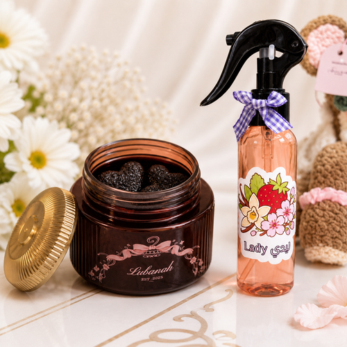تنسيق هدية بالورد الطبيعي🪻🌷