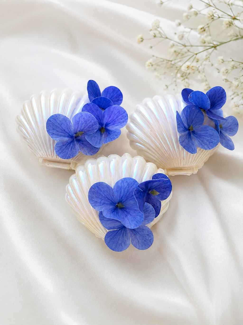 توزيعات القواقع الزرقاء 🐚💙