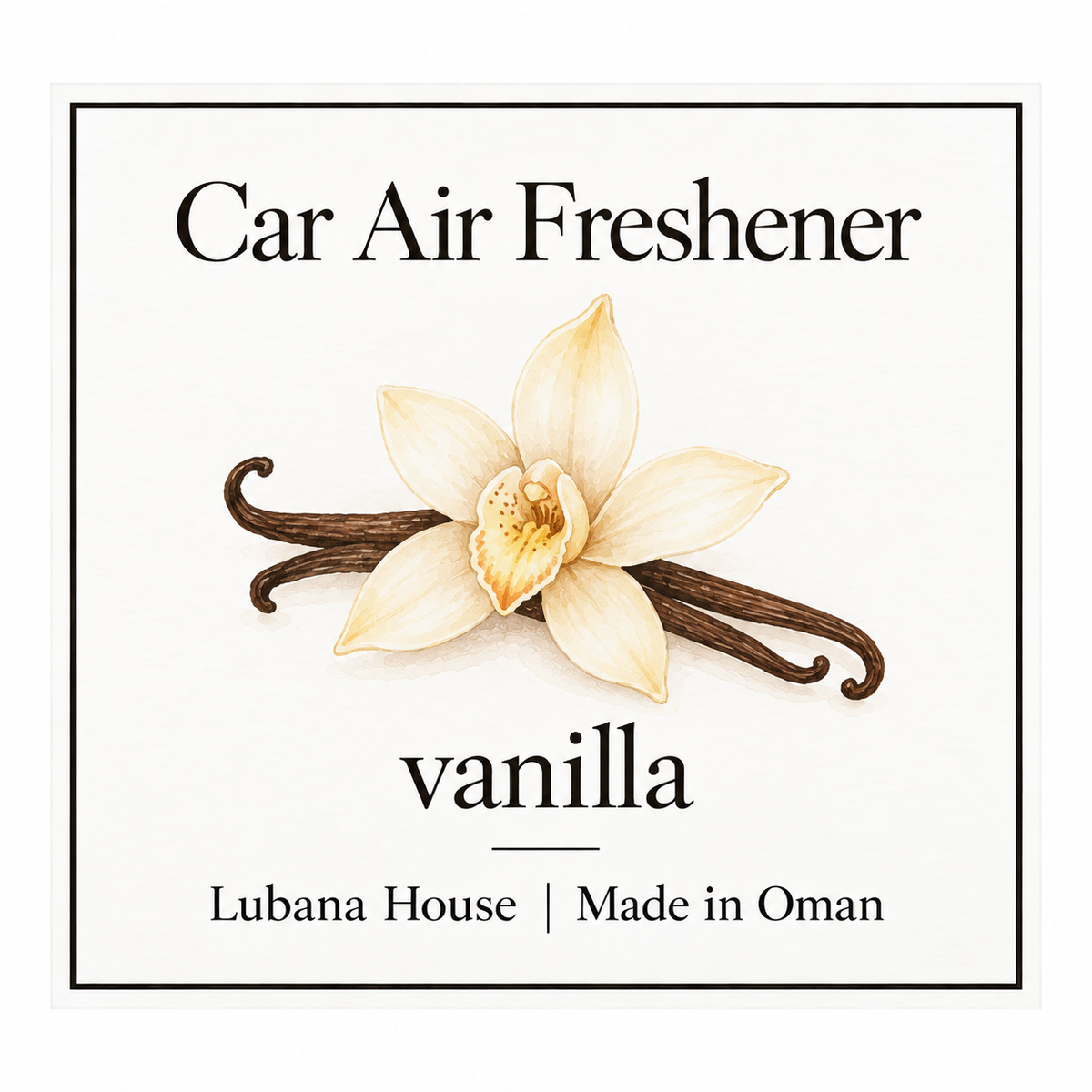 معطر السيارة – Vanilla | الفانيلا 🍰